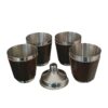 Set de Licorera 9oz, color chocolate - Image 7